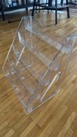 5-Stufen transparenter Displayständer Kunststoff