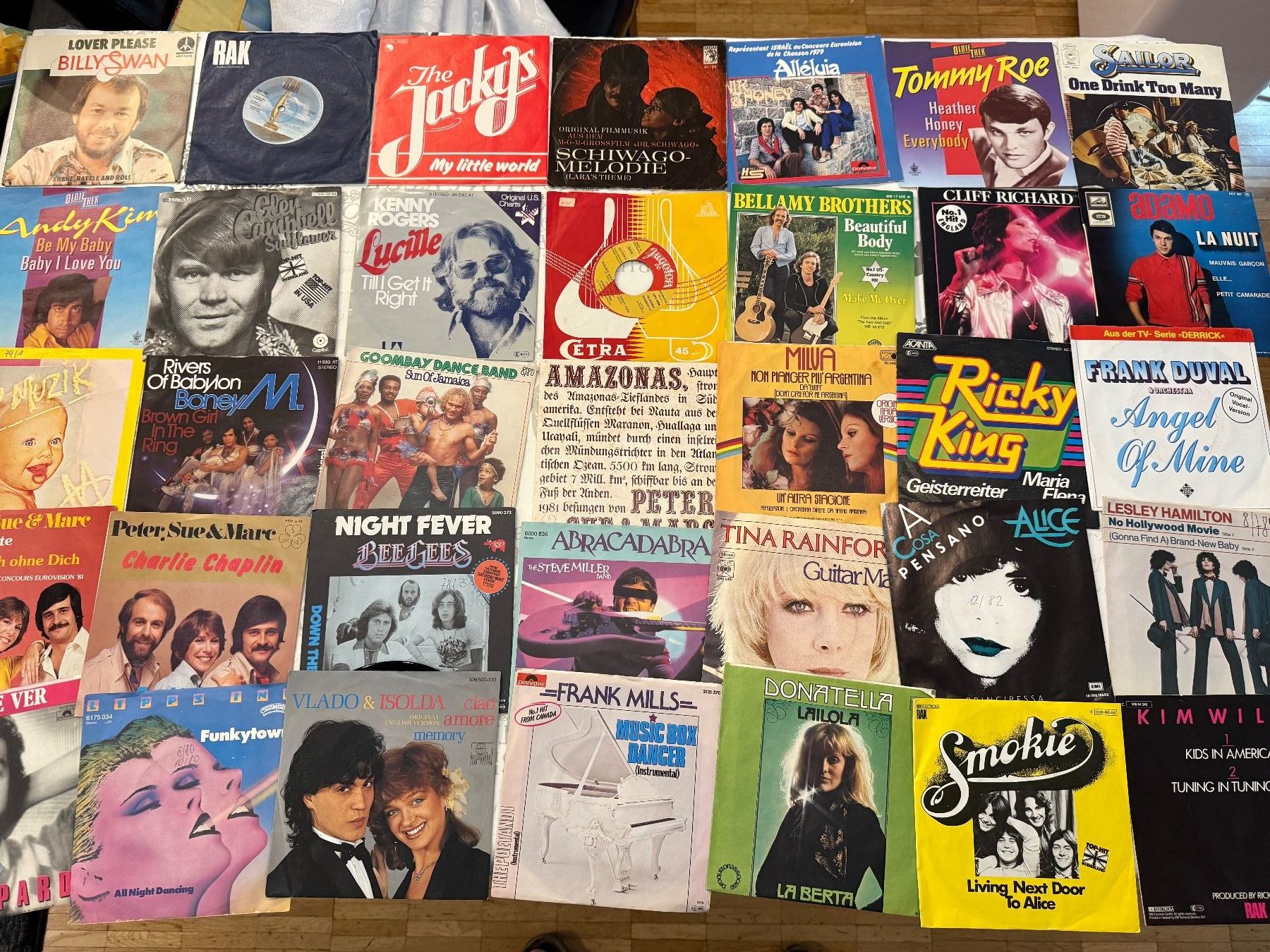 Dischi in vinile: 35 Singles Pop / Vintage  - 2 – Usato da Zürich venduto da fehlton