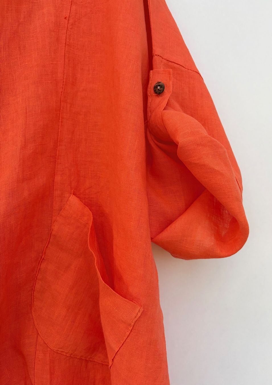 Giacche: Made in Italy Leinen Oversized Jacke – Usato da Unterägeri venduto da Jutka_04 1