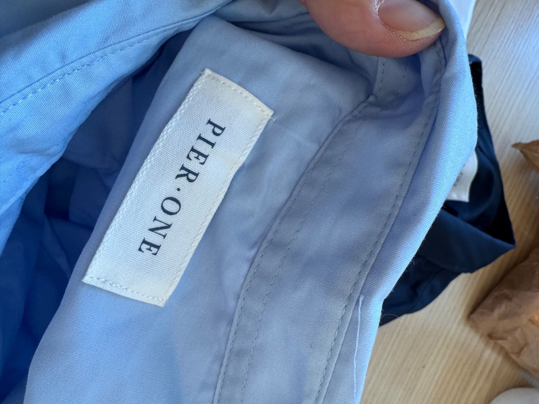 Camicie: Chemise bleue PIER ONE taille xxl – Nuovo e nell'imballaggio originale da Veyrier venduto da Kimedovapa_1 2