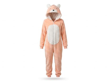 Peach Animal Onesie, Size S