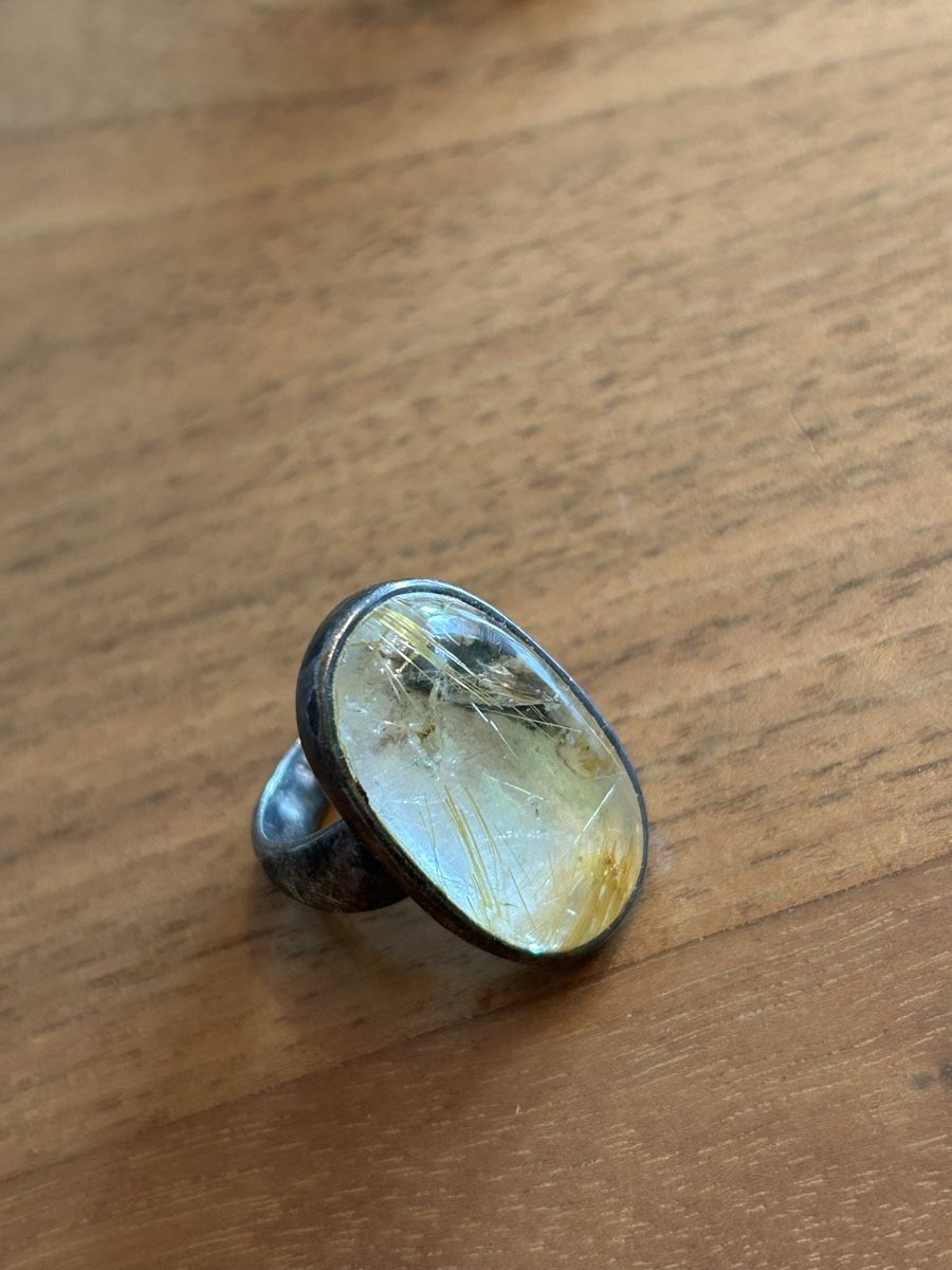 Bagues: Ring mit Ruthilquarz – D'occasion à Münsingen par Beeruth