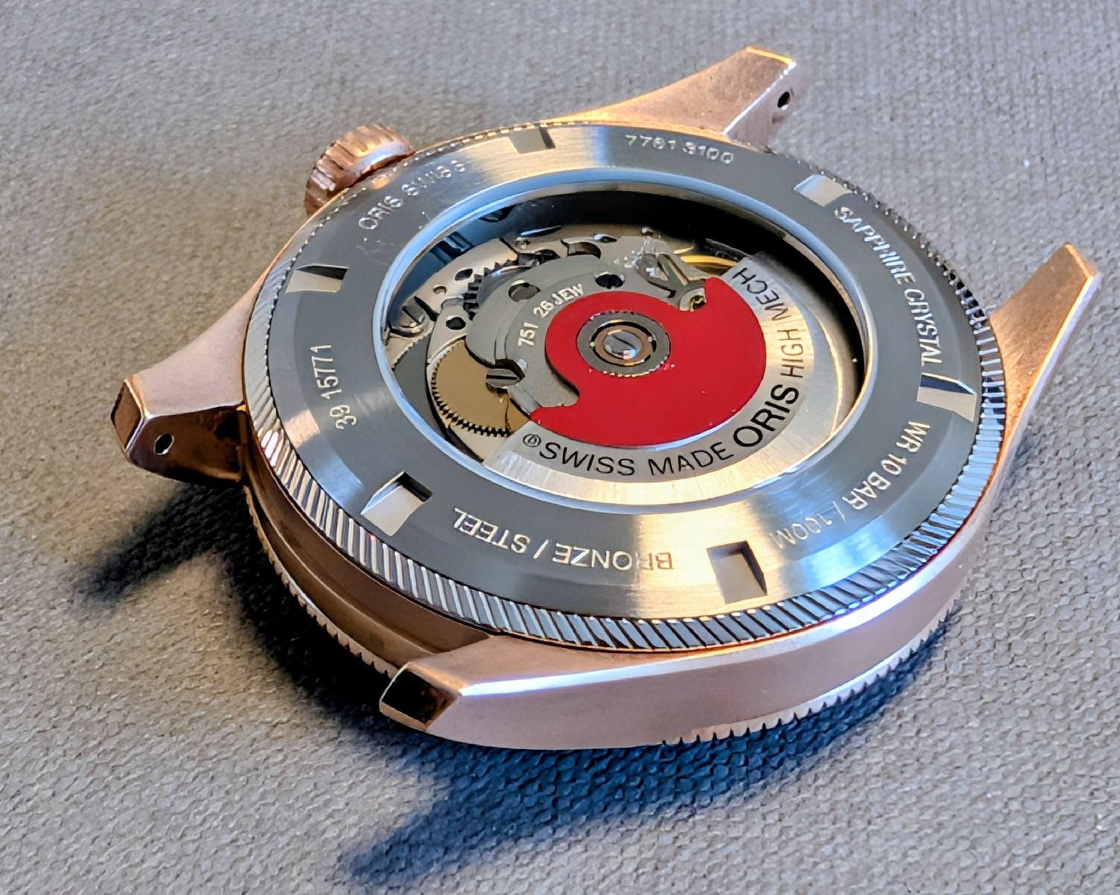 Oris Montres: Big Crown ProPilot Big Date bronze – D'occasion à Mols par Mountain_Picture 7