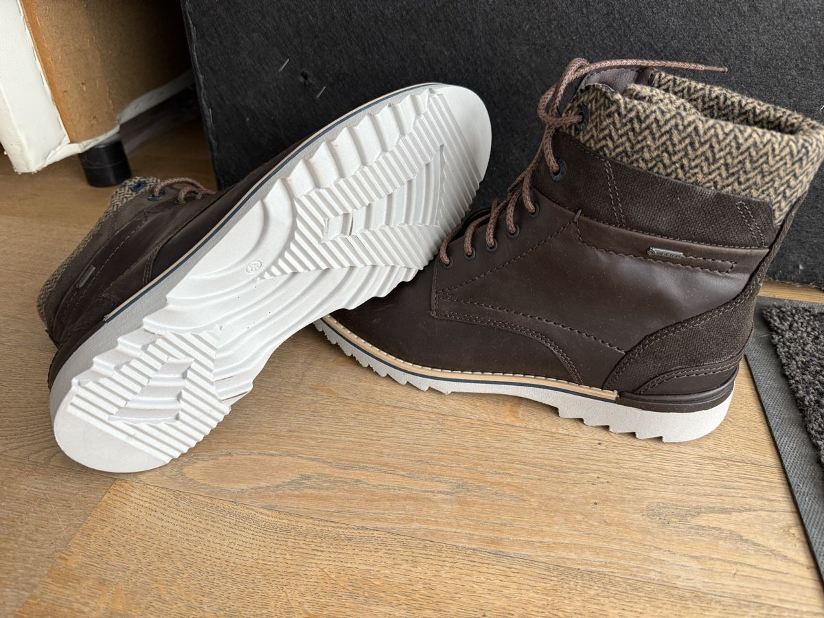 Scarpe da uomo: FRETZ Men Gore-Tex Leder Winter Boots, Gr 45 – Nuovo e nell'imballaggio originale da Reinach AG venduto da innamac 4