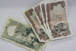 Mix-Lot alter Banknoten 5 Stk.