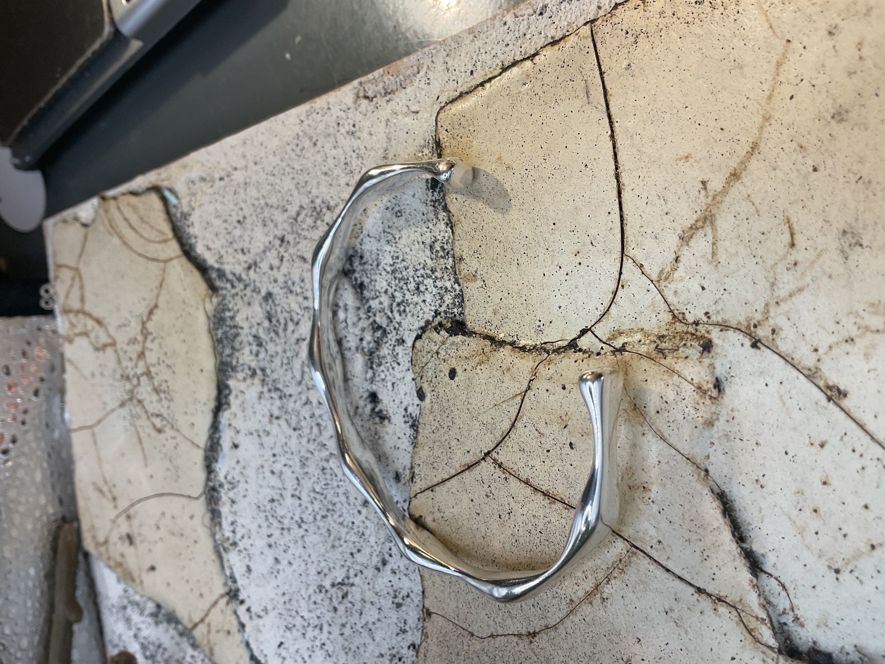 Bracciali & Braccialetti: Armreif Bambusdesign, Sterlingsilber – Nuovo (secondo la descrizione) da Luzern venduto da S.Kern01 3