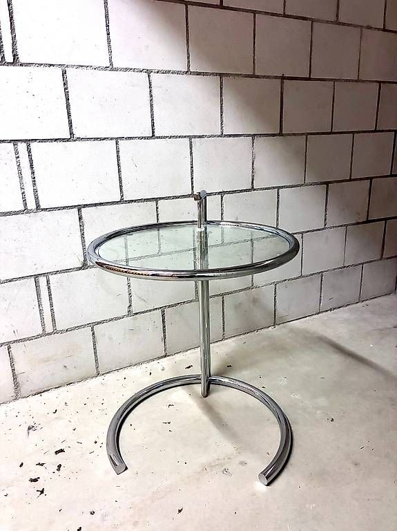 Tavoli: Glastisch Adjustable Table E1207 Eileen Gray Replica – Usato da Liebefeld venduto da chr_z6nv 3