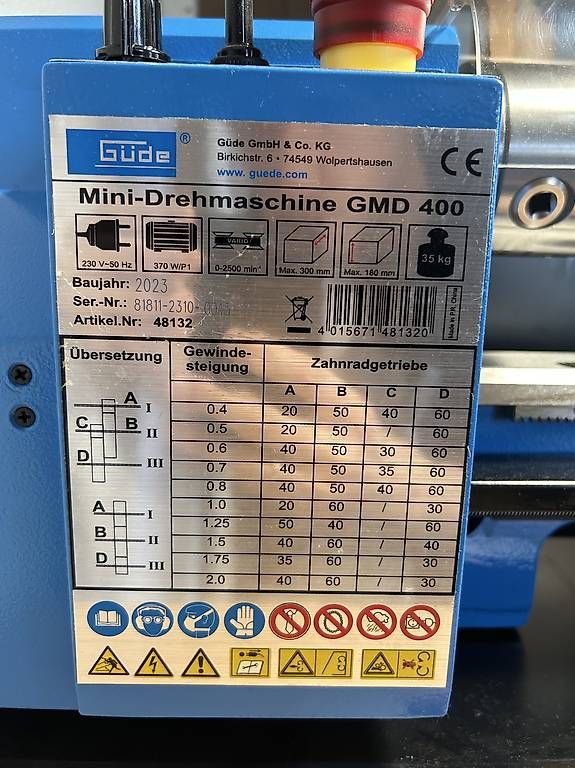 Tutte le macchine: Drehmaschine  – Usato da Zürich venduto da fro_d8zv 2