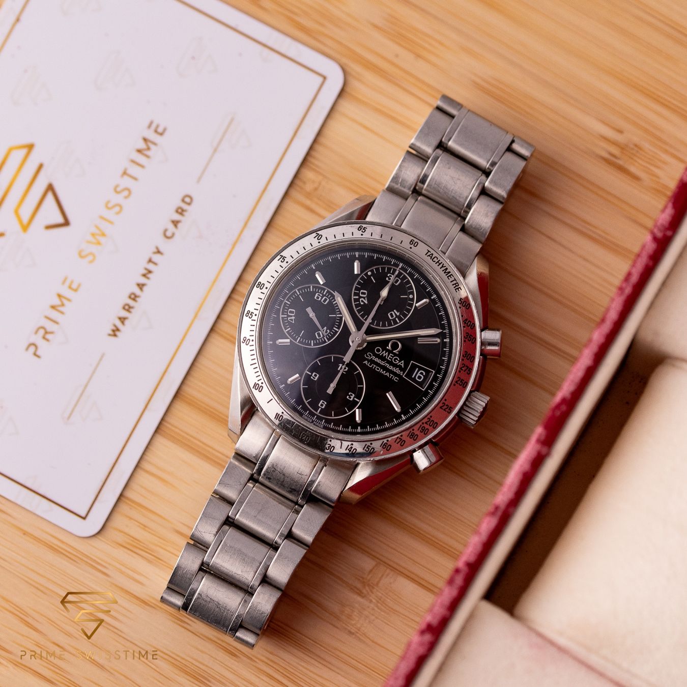 Omega Orologi: Omega Speedmaster Date / 3513.50 / Box/ 2000s/ Serv’25 – Usato da Luzern venduto da PrimeSwissTime 9
