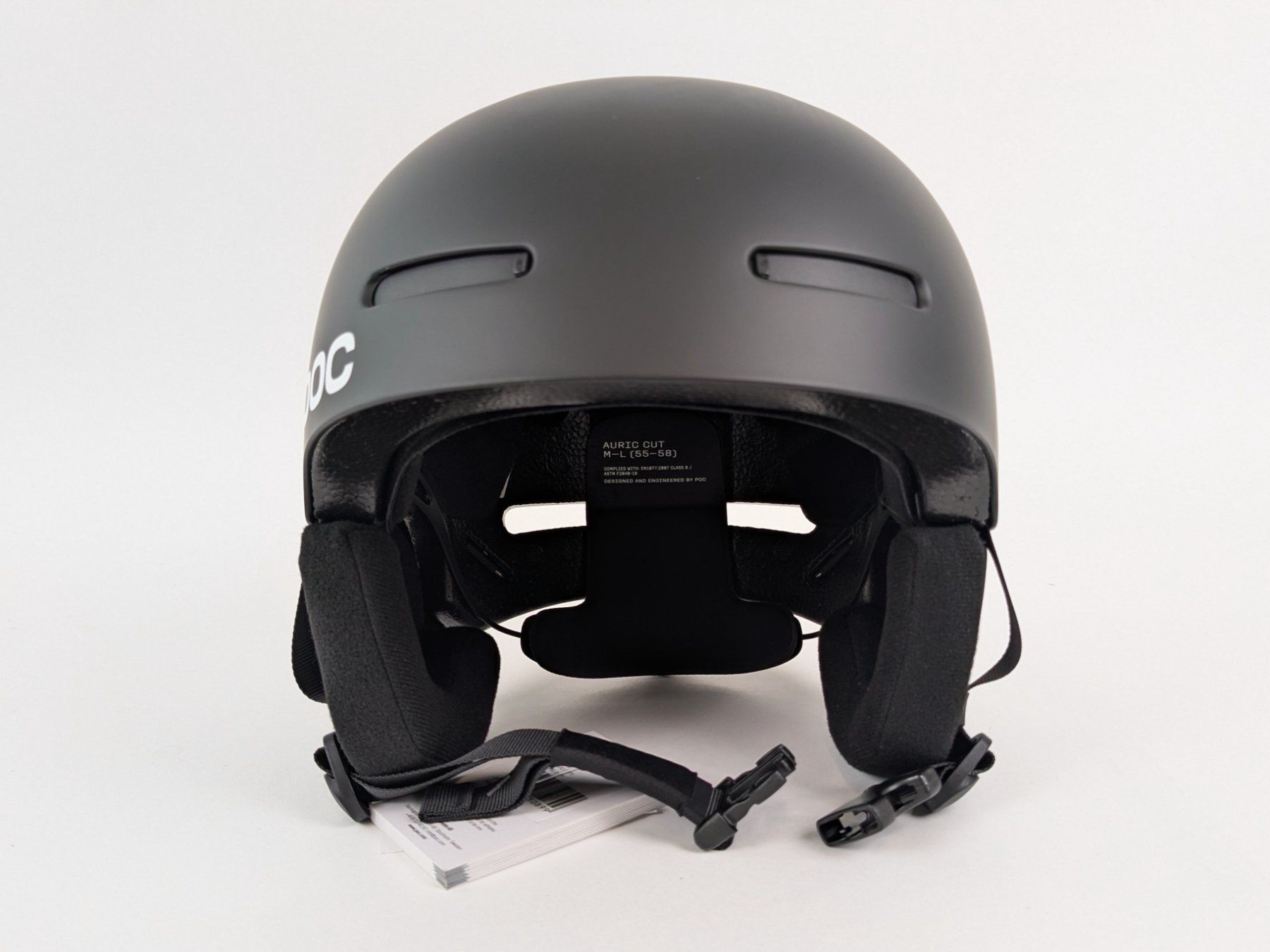 Poc Caschi: POC Auric-Cut Skihelm Gr. M-L schwarz – Nuovo (secondo la descrizione) da Dintikon venduto da Restwert_Dintikon 1
