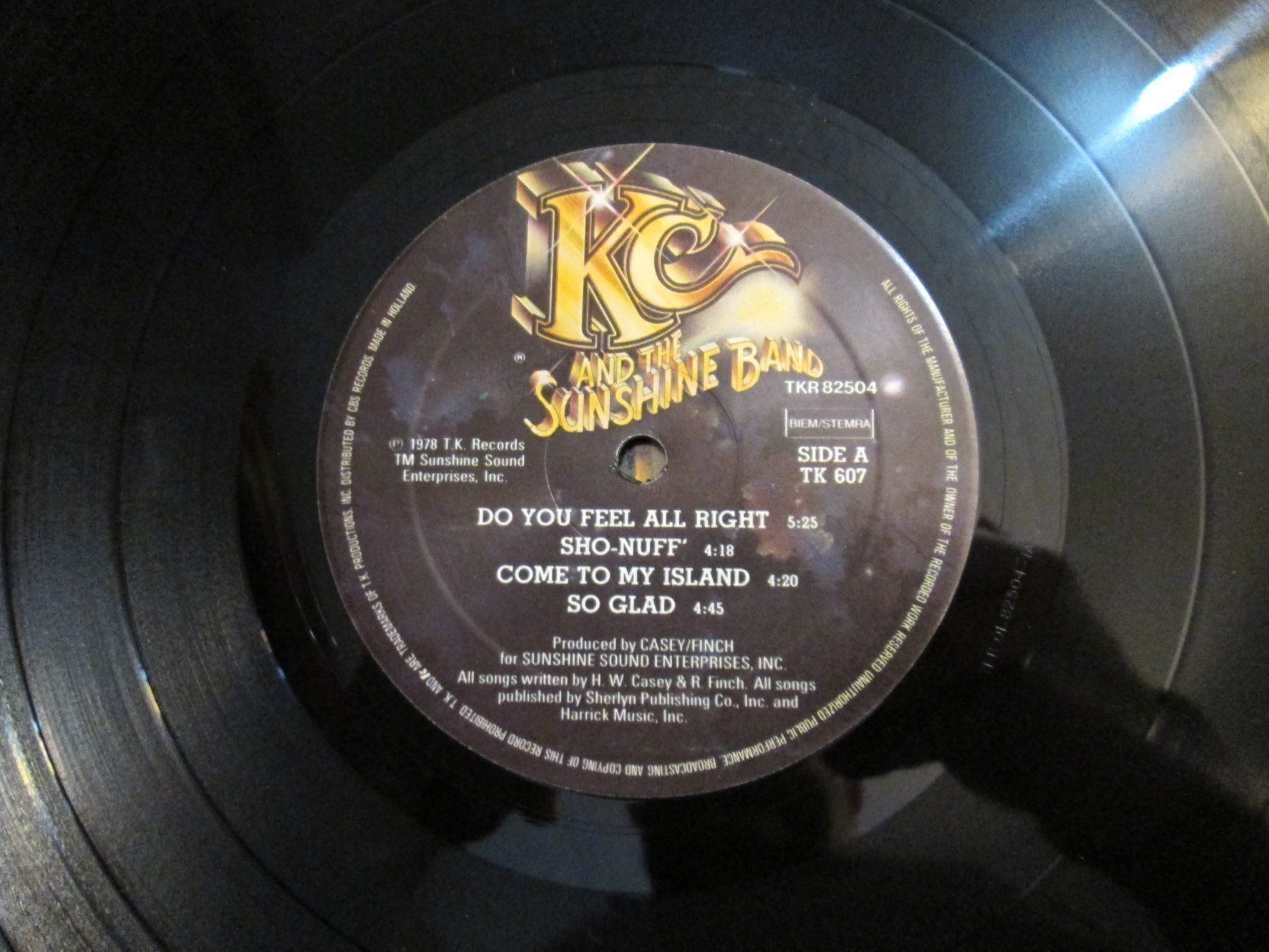 Dischi in vinile: LP KC AND THE SUNSHINE BAND – Usato da la Chaux-de-Fonds venduto da Lampe 1