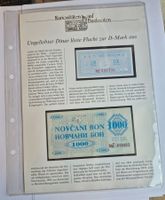 Kuriositäten auf Banknoten - Ungeliebter Dinar Flucht zur DM