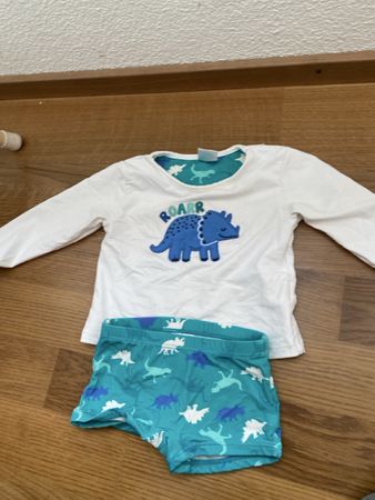 Dino Swim Set, Top and Bottom, Kids Size 6-12, Summer Fun