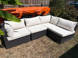 Garten Lounge mit Kissen Gebraucht