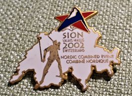 N055 SION Valais-Wallis 2002 Olympia Kandidatur Nordic Comb.