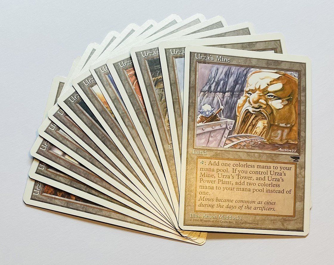 Magic The Gathering Sammelbilder & Trading cards: Magic The Gathering Urza Länder Set 12x Chronicles – Gebraucht aus Duggingen von nad_6yzh
