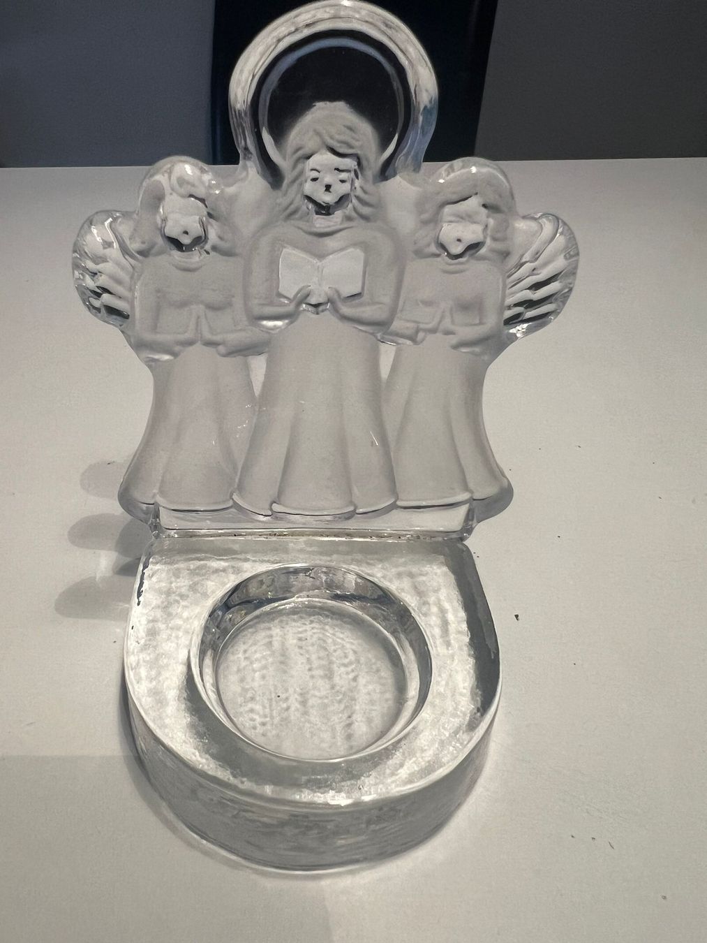 Bougeoirs: Kerzenhalter Glas Teelicht – D'occasion à Egg b. Zürich par Brocki_Insel_Egg
