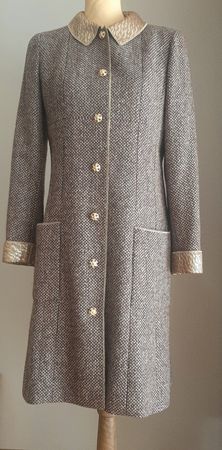 Sublime manteau long CHANEL Boutique vintage 1996