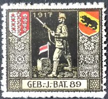 Gebirgs Infantrie Bat 89, 1.WK, Wi 3.Div 81