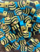 Fimo Bastelperlen Bienen 50 Stk.