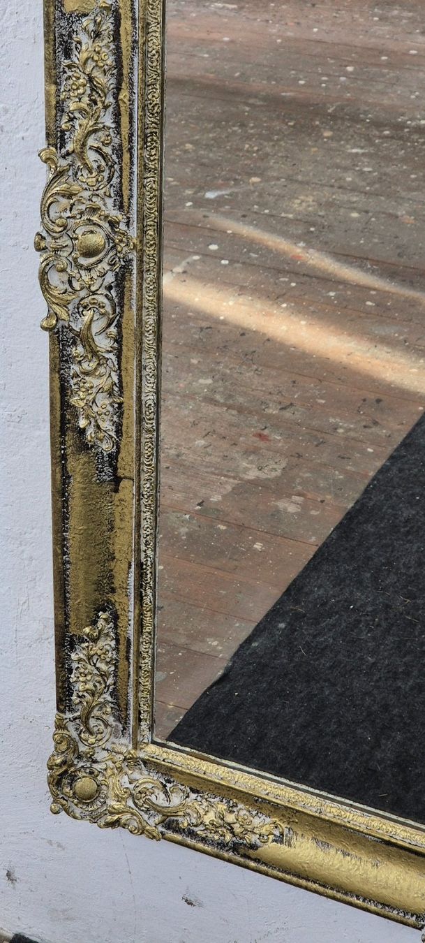 Spiegel: Antiker Rahmen vermutlich Historismus um 1850 / 166cm x 86cm – Neu (gemäss Beschreibung) aus Wermatswil von Wandspiegel 6