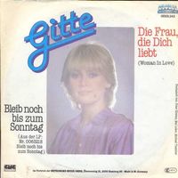 Gitte - Die Frau, die dich liebt (7")