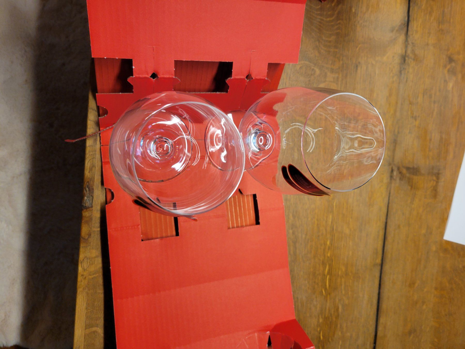 Riedel Bicchieri: Riedel Crystal Rot Weingläser – Usato da Pfaffnau venduto da spychi123 1