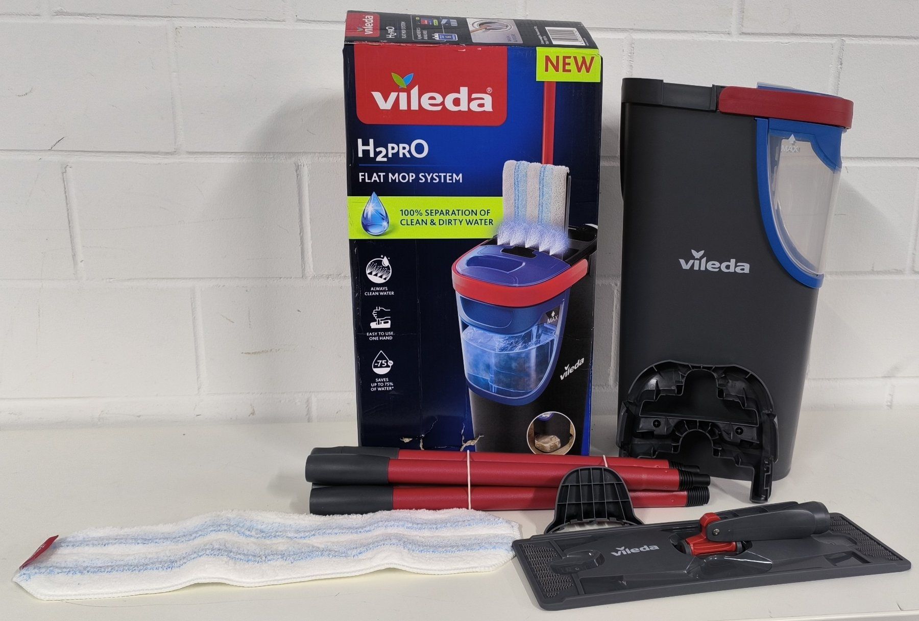 Vileda Autres appareils de nettoyage: Vileda H2PRO Flat Mop System. – D'occasion à Rüti ZH par Restwert_Rueti_ZH 6