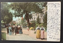 ANSICHTSKARTE HÖHENWEG INTERLAKEN 1904