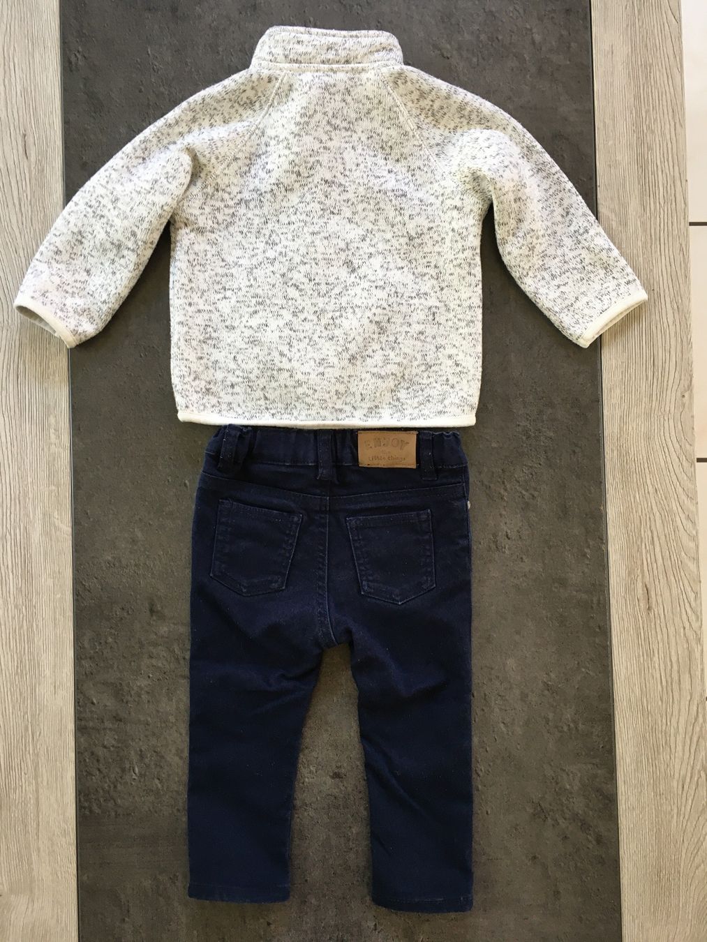 H&M Lotti & Set di vestiti: Veste et pantalon Gr. 74 / Jacke – Usato da Liddes venduto da Couik 1