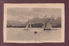 Am THUNERSEE - Segelschiffe - 1915