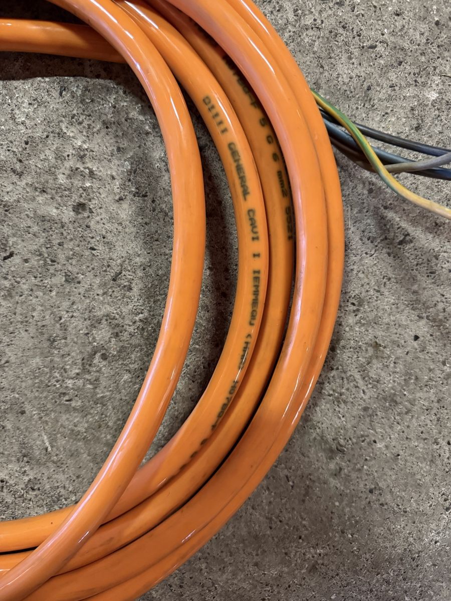Kabel: 6m Stromanschlusskabel mit Stecker – Gebraucht aus Buonas von Topdown 2