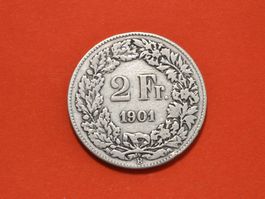 2 Franken 1901