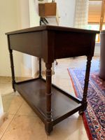 Vintage Beistelltisch / Konsolentisch aus Holz mit Schublade