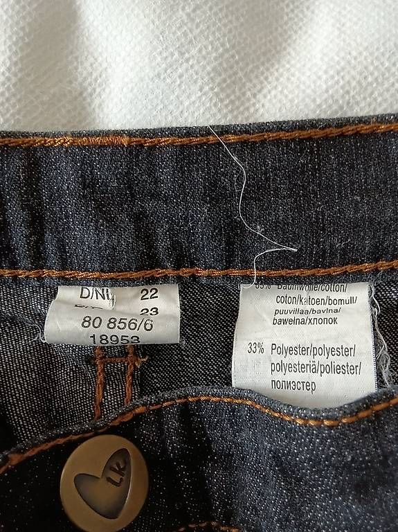 Jeans: Jeans léger noir – D'occasion à Yverdon par Nany6 3