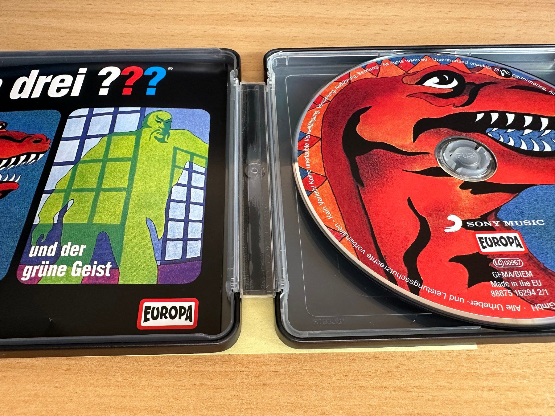 Audiolibri: Die drei ??? - und der unheimliche Drache & und der G - 2 CD – Usato da Rikon im Tösstal venduto da Alpenmutz 2