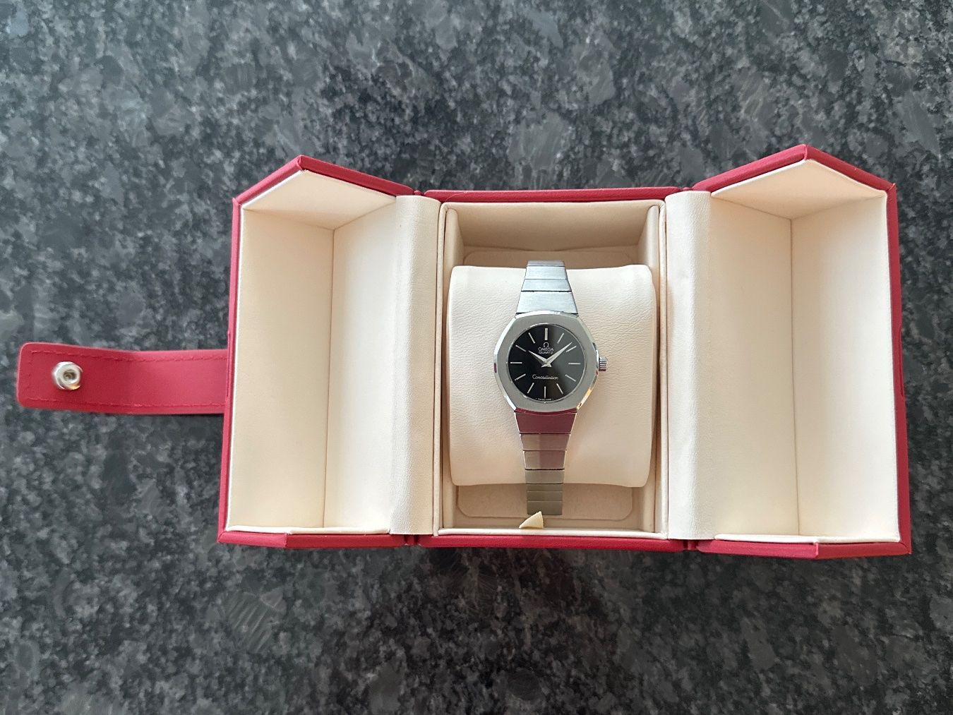 Omega Orologi: Omega Constellation Quartz Damenuhr – Usato da Grenchen venduto da ylo_8mlq