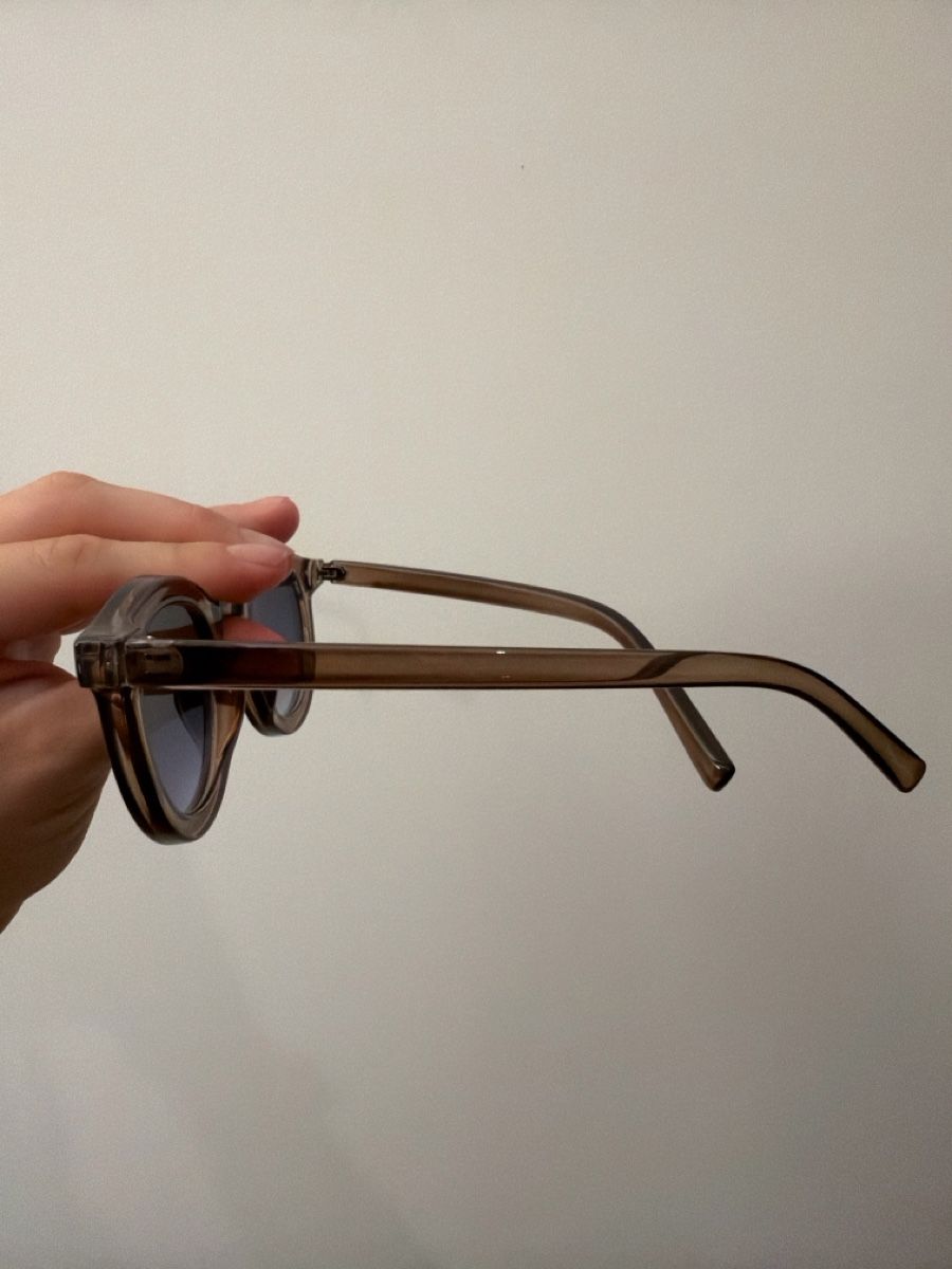 Occhiali & Lenti: Round Sunglasses Brown Frame Gradient Lenses  – Nuovo (secondo la descrizione) da Hausen AG venduto da nik_9sg2 3