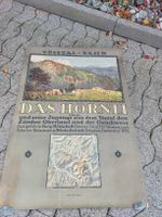 Plakat Berggasthaus Hörnli um 1880--1900 Fischenthal--StegZH