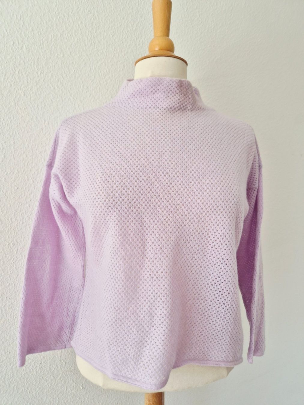 Stefanel Pullover & Sweatshirts: PULLOVER PULLI SHIRT STEFANEL S 36 CASHMERE KASCHMIR FLIEDER – Neu (gemäss Beschreibung) aus Elsau von the-colorful-side 2