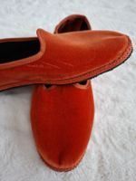 Chaussons velours orange Ciacci, taille 39, parfait état