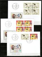 2002 FDC VB + EM Europa Pierrot + Clown SBK 25.20