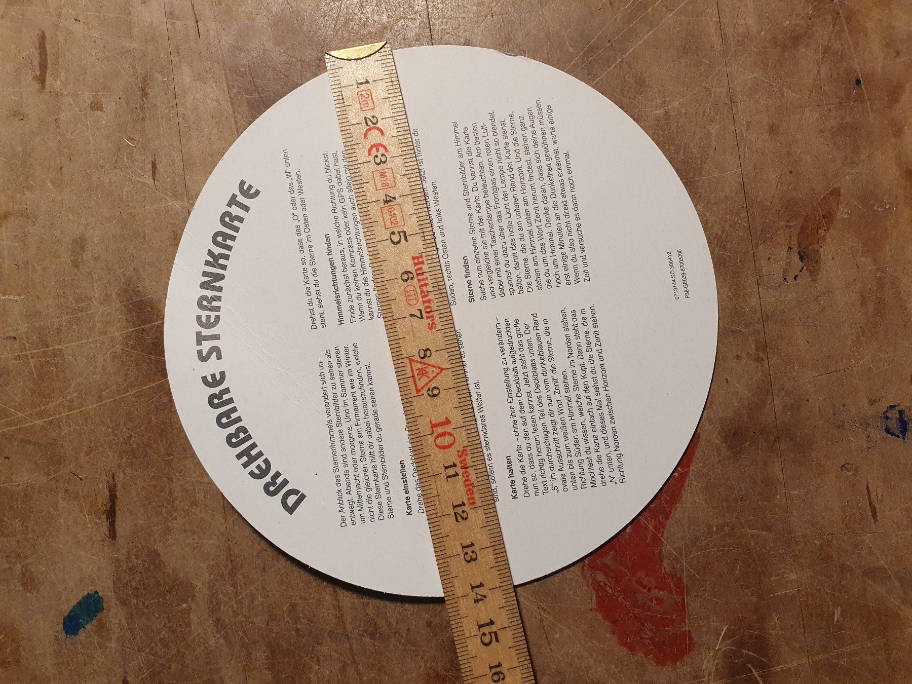 Cartine & Atlanti: Drehbare Sternkarte 14 cm – Usato da Zürich venduto da loosebone 3