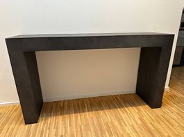 Massive Betonkommode schwarz