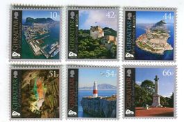 Briefmarken "Tourismus". Gibraltar