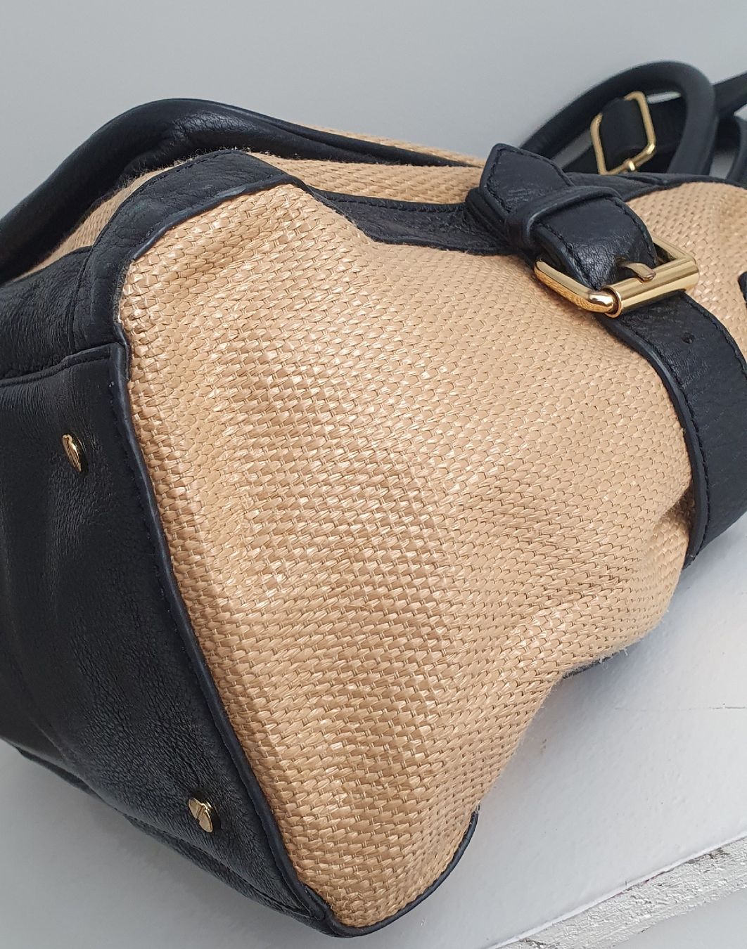 Tory Burch Borse da donna: Tory Burch Handtasche Crossbody Leder Raffia Optik – Usato da Niederteufen venduto da Mira_72 3