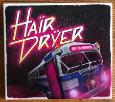 Haïrdrÿer ‎– Off To Hairadise CD, Swiss Hard Rock