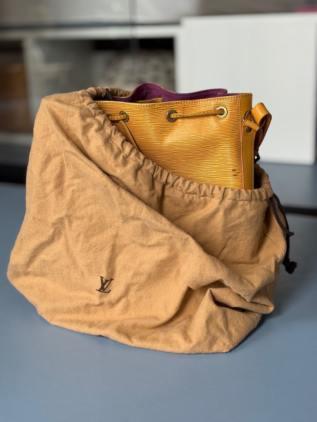 Louis Vuitton Borse da donna: Louis Vuitton Noé GM Epi Gelb – Usato da Dübendorf venduto da svenjaamorf 4
