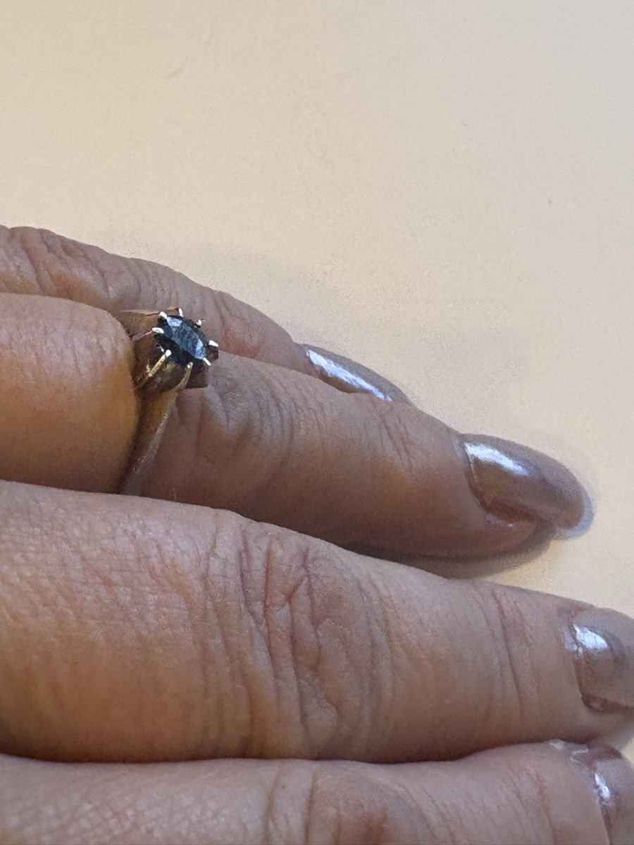 Ringe: 750 wg Saphir Ring  – Gebraucht aus Murten von Tzaugg 5