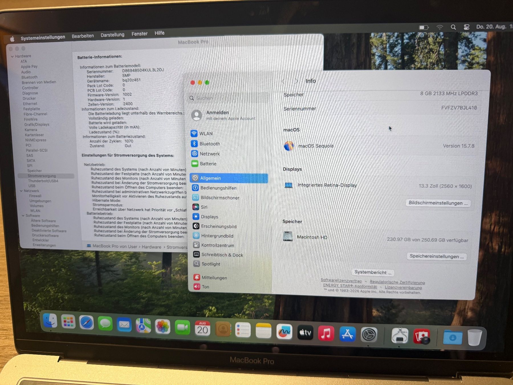 Apple Notebooks: MacBook Pro 13' – Gebraucht aus Siebnen von icrservicesolutions 2